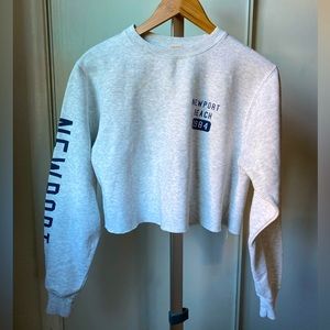 Brandy Melvile Crop Sweatshirt